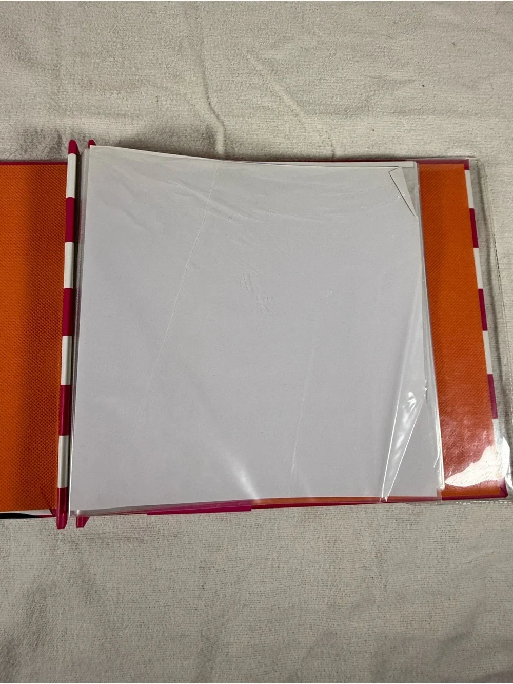 Sanrio Hello Kitty 20 Pages Pink & White Striped Photo Album